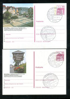 "BUNDESREPUBLIK DEUTSCHLAND" 2 Bildpostkarten Je Bild Und Stempel "HILDERS" (2/607) - Geïllustreerde Postkaarten - Gebruikt