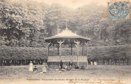 Montereau          77        Promenade Des Noues. Kiosque A Musique          (voir Scan) - Montereau