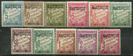 MARTINIQUE - Y&T Taxe N° 1-11 * - Timbres-taxe