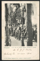 Chapelle-lez-Herlaimont - S.A.R. Le Prince Albert Pendant Le Défilé - Circulée - Edit. Mme Lorent - Voir Scans - Chapelle-lez-Herlaimont