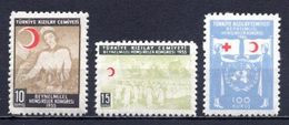 1955 TURKEY THE CONGRESS OF THE INTERNATIONAL COUNCIL OF NURSES MNH ** - Charity Stamps