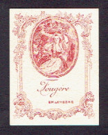 Rare Carte Parfum FOUGERE De Em. LEMESRE à La Corbeille Royale - Anciennes (jusque 1960)