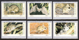 Australia - 1992 NPC1 Counter-printed Threatened Species Set - MNH - Machine Labels [ATM]