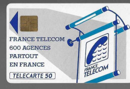 TELECARTE FRANCE TELECOM - “600 Agences”