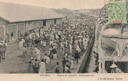 NOUVELLE CALEDONIE - Noumea Depart Du Courrier - Embarquement - Raché Edit - Carte Postale Ancienne - - Neukaledonien