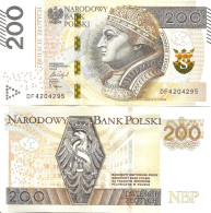 Poland 200 Złoty 2021 P-189b UNC - Pologne