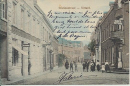 CARTES POSTALES              PAYS-BAS           SITTARD    STATIONSTRAAT         1920. - Sittard