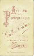 Photographe A. Gilles Ledoux  Rue De La Croix Namur - Alte (vor 1900)