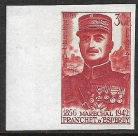 France Essai Non Dentelé N° 1064** Maréchal Franchet D'Esperey. - Color Proofs 1945-…