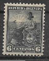 ARGENTINA  1899-1903  SIMBOLO DELLA REPUBBLICA   YVERT. 116  MLH VF - Nuovi