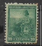 ARGENTINA  1899-1903  SIMBOLO DELLA REPUBBLICA   YVERT. 117  MLH VF - Nuevos