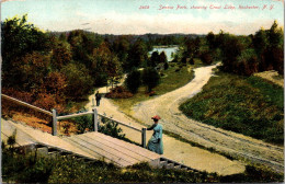 New York Rochester Seneca Park Showing Trout Lake 1907 - Rochester