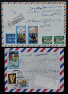 Egypt 2 Covers 2019 With Complete Set Of Egyptian Heritage Costums And Pharaoh's  Stamps Returned To Sender - Briefe U. Dokumente