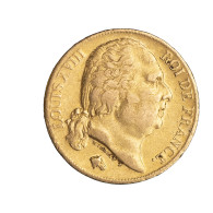 Louis XVIII-20 Francs Or 1818 Paris - 20 Francs (or)