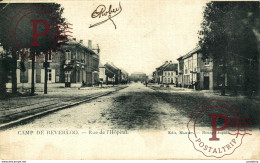 Rue De L'Hopital - Circulé En 1905  BOURG LEOPOLD Camp De BEVERLOO KAMP   WWICOLLECTION - Leopoldsburg (Kamp Van Beverloo)