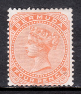 Bermuda - Scott #17 - MH - A Bit Of Wrinkling, DG - SCV $21 - Bermuda