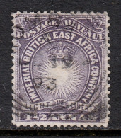 British East Africa - Scott #20b - Used - Pencil/rev. - SCV $19 - África Oriental Británica