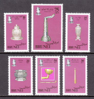 Brunei - Scott #278-283 - MNH - SCV $4.40 - Brunei (...-1984)