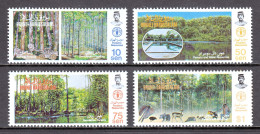 Brunei - Scott #313-316 - MNH - Some Perf Toning - SCV $17.00 - Brunei (1984-...)