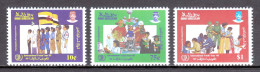 Brunei - Scott #324-326 - MNH - SCV $15.75 - Brunei (1984-...)