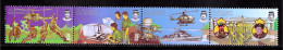 Brunei - Scott #349 - MNH - Gum Toning, Folded Btw. 1st & 2nd Stamps - SCV $12 - Brunei (1984-...)