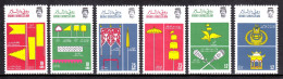 Brunei - Scott #350-355 - MNH - Toning Spots - SCV $12 - Brunei (1984-...)