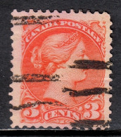 Canada - Bar Precancel #R-41 W/break, Shift - Creasing, Pink Bleed - Used - CV $20 - Vorausentwertungen