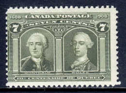 Canada - Scott #100 - MH - Small Thin - SCV $150 - Unused Stamps