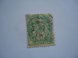 FRANCE  LEVANT   USED   STAMPS POSTMARK   GALATA 1904 - Other & Unclassified