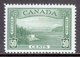 Canada - Scott #244 - MH - Hinge Thin, Minor Perf Scuffs At Top - SCV $37.50 - Unused Stamps