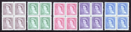 Canada - Scott #325-329 - Block/4 - MH/MNH - Top 2 MH, Bottom 2 MNH - SCV $5.60 - Neufs