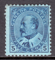 Canada - Scott #91 - MH - Some Perf Creasing, Disturbed Gum - SCV $220 - Unused Stamps