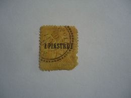 FRANCE  LEVANT   USED     STAMPS POSTMARK   CONSTANTINOPLE  1908 - Otros & Sin Clasificación