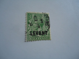 GREAT BRITAIN  USED   LEVANT  TURKEY  POSTMARK  SMYRNA - Levante Britannico