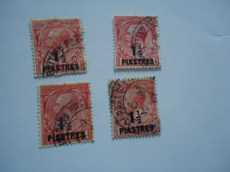 GREAT BRITAIN  USED  STAMPS   LEVANT  TURKEY   4 KINGS - Brits-Levant