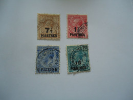 GREAT BRITAIN  USED  STAMPS   LEVANT  TURKEY   4 KINGS - Britisch-Levant