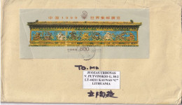 China 2005 Postal Cover To Kaunas Lithuania - Covers & Documents