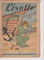 Lisette - Journal Des Fillettes  - 1952  - N°35  31/08/1952 - Lisette