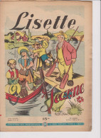 Lisette - Journal Des Fillettes  - 1952  - N°11  16/03/1952 - Lisette
