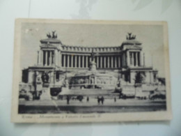 Cartolina Viaggiata "Roma - Monumento A Vittorio Emanuele II" 1931 - Altare Della Patria