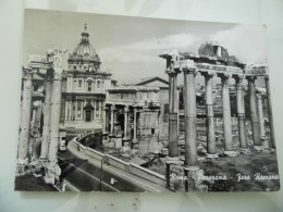 Cartolina Viaggiata "ROMA Panorama - Il Foro Romano" 1966 - Mehransichten, Panoramakarten