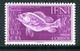 IFNI- Y&T N°74- Neuf Avec Charnière * (poissons) - Ifni