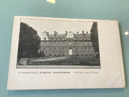 SAINT-PIERRE-ÉGLISE, — LE CHÂTEAU Façade Méridionale - Saint Pierre Eglise