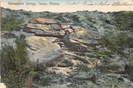 USA - ARIZONA - TEMPE -  Hieroglyphic Springs - Carte Postale Ancienne - Tempe