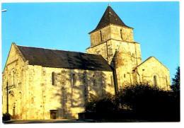 CPSM / CPM 10.5 X 15 Deux Sèvres MELLE L'Eglise Saint Savinien (XI+-XII° S.) Construite Dans Les Murailles Du Castrum * - Melle