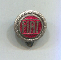 FIAT - Car Auto Automotive, Vintage Pin Badge Abzeichen, Enamel Buttonhole - Fiat