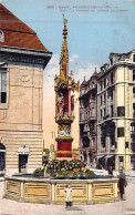 SUISSE - BASEL - Fischmarktbrunnen - Bâle - La Fontaine Du Marché Au Poisson - Carte Postale Ancienne - Bâle