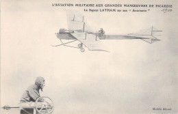 AVIATEUR - Le Sapeur LATHAM Sur Son Antoinette - Carte Postale Ancienne - Airmen, Fliers