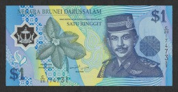 Brunei 1 Dollars 1998 Pick 22 UNC - Brunei