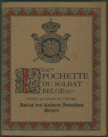 La Pochette Du Soldat Belge (Calendrier 1918, L'union Fait La Force) + Lettre Et Enveloppe. Complet / Prince Léopold - Formato Grande : 1901-20